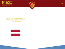 Tablet Screenshot of fec-fire.com